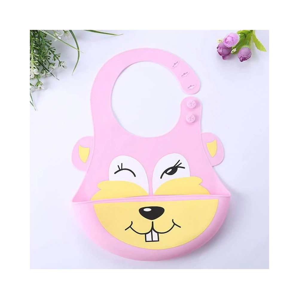 Accessoire BEBE2LUXE Bavoir en silicone BABYHAPPY