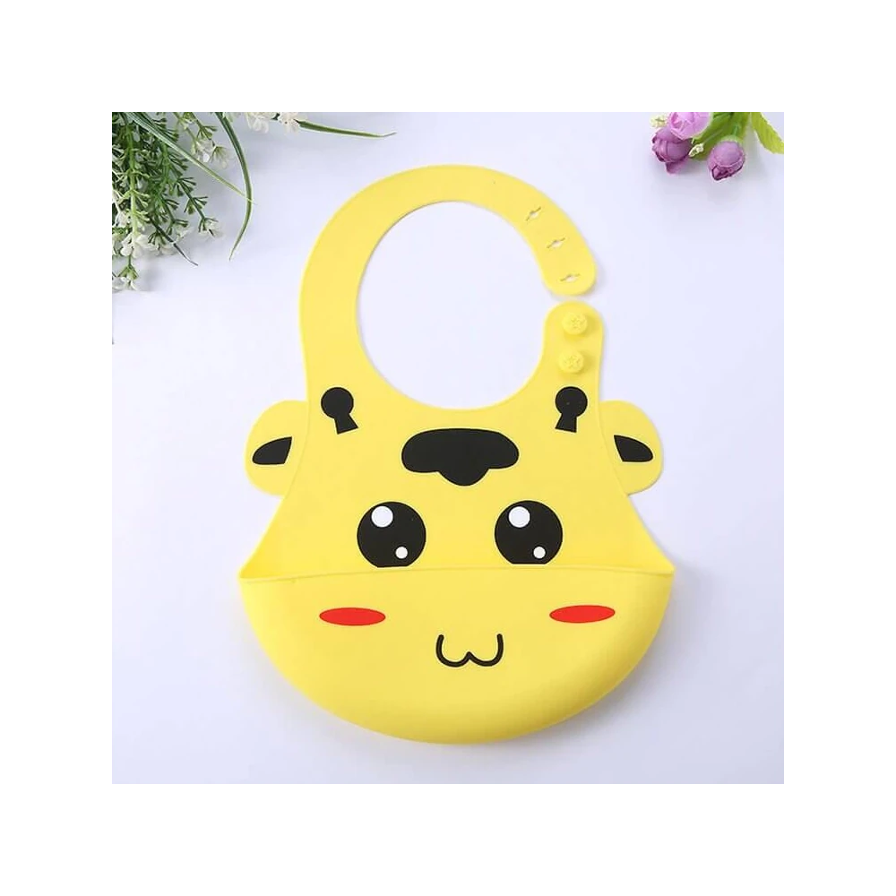 Accessoire BEBE2LUXE Bavoir en silicone BABYHAPPY
