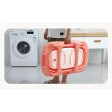 Baignoire BEBE2LUXE Baignoire pliable Bwave avec coussin intégré de 0 à 3 ans