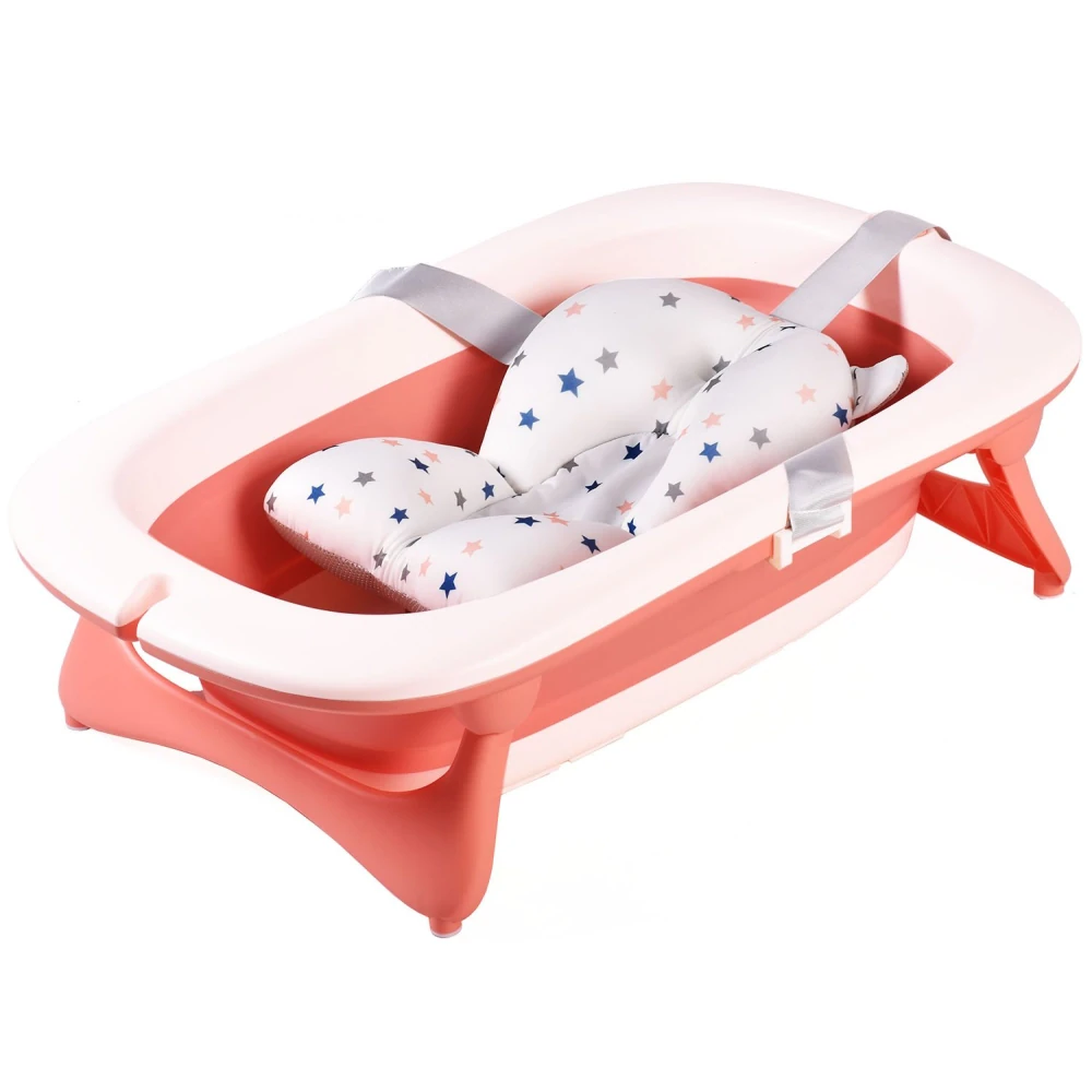 Baignoire BEBE2LUXE Baignoire pliable Bwave avec coussin intégré de 0 à 3 ans