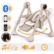 Splity 3 in 1 : High Chair & Swing ( MP3-Player via USB, remote)